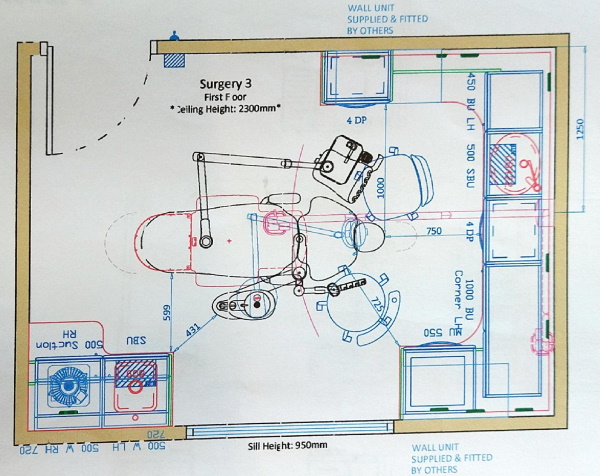 New surgery layout